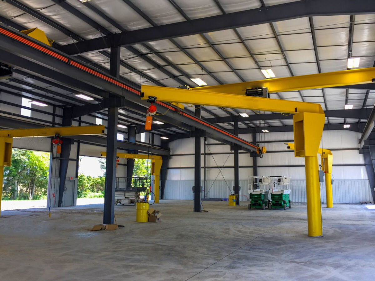 What is the difference between a crane and a jib crane?